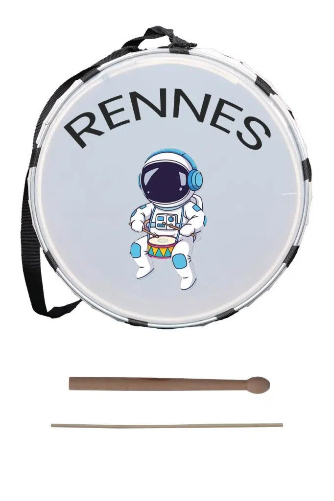 Rennes DVL-31RD Örf Aletleri Özel Tasarım Çocuk Davulu 30 cm