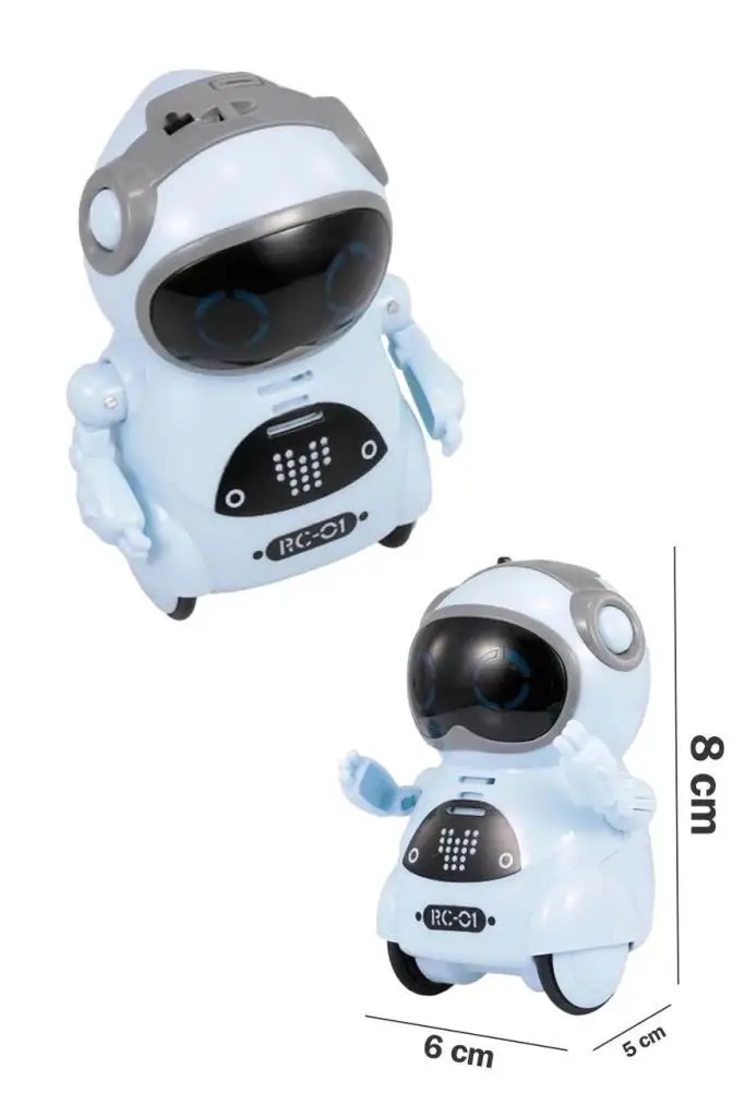 Rennes RB-22BL Dans Eden Mini Oyuncak Robot (8x6x5cm)