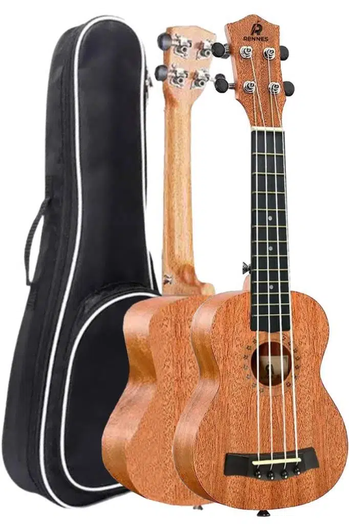 Rennes RD-21 Soprano Ukulele (Çanta Capo Askı Metod Pena)
