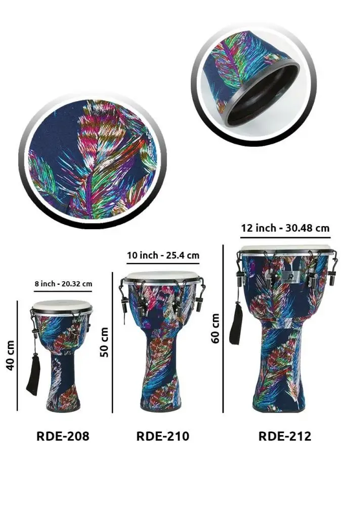 Rennes RDE-212 Afrika Çalgısı 12`` (İnch) Djembe