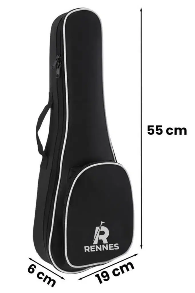 Rennes UCS-21 Soprano Ukulele Çantası Gigbag Softcase Kılıf