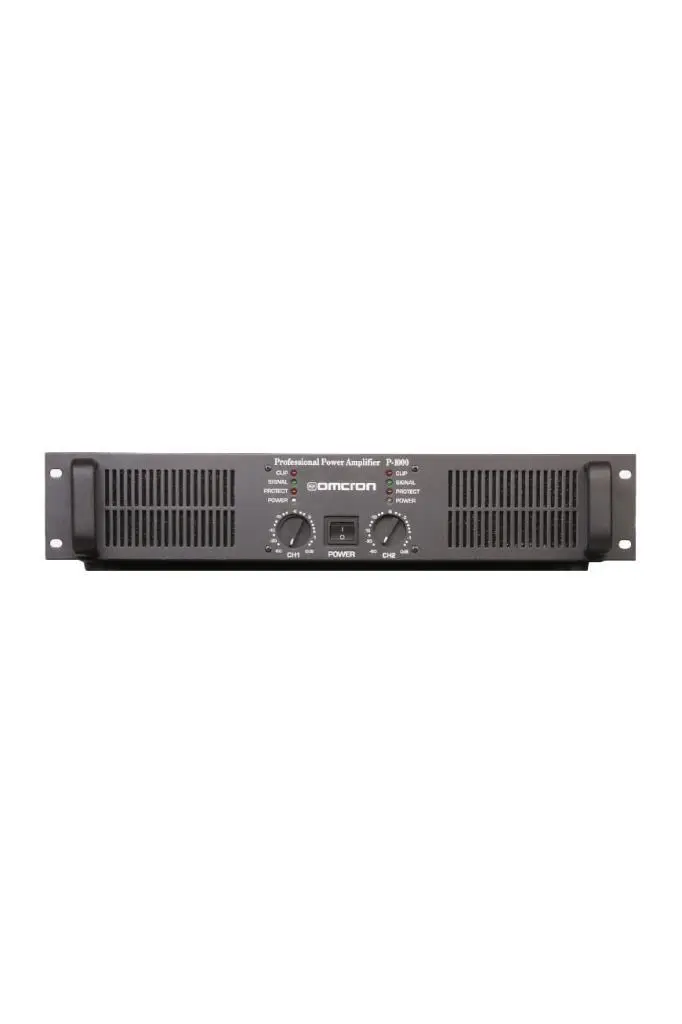 Startech Omcron P-1000 2x500W Çift Çıkışlı Stereo Power Anfi Güç Anfisi