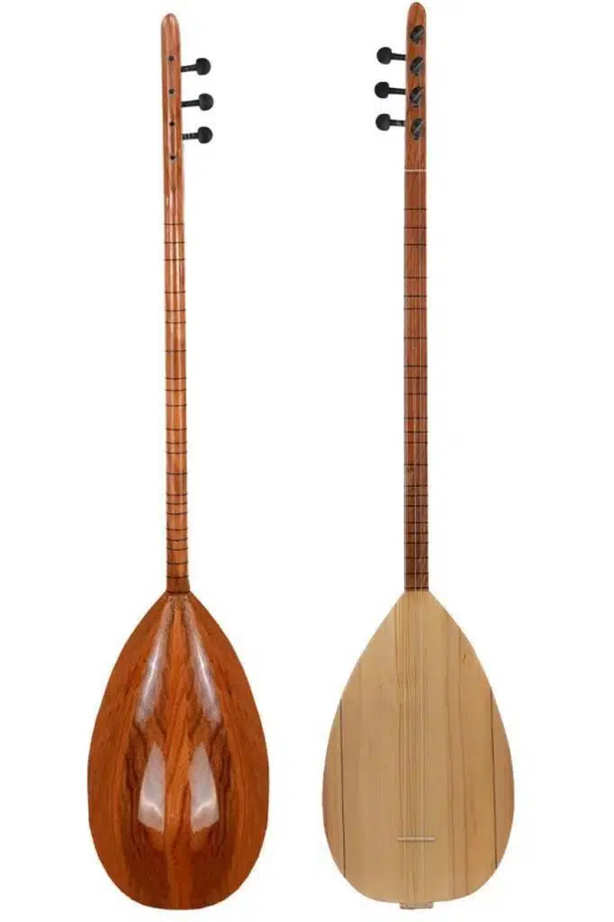 Yonka B-141U-AMP Amfili Uzun Sap Karaağaç Kaliteli Saz Bağlama Seti