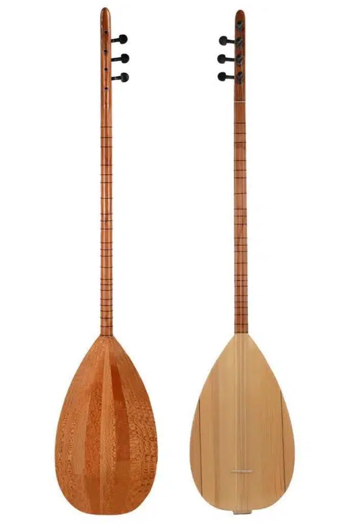 Yonka B-142U-AMP Amfili Uzun Sap Çınar Ağacı Kaliteli Saz Bağlama Seti