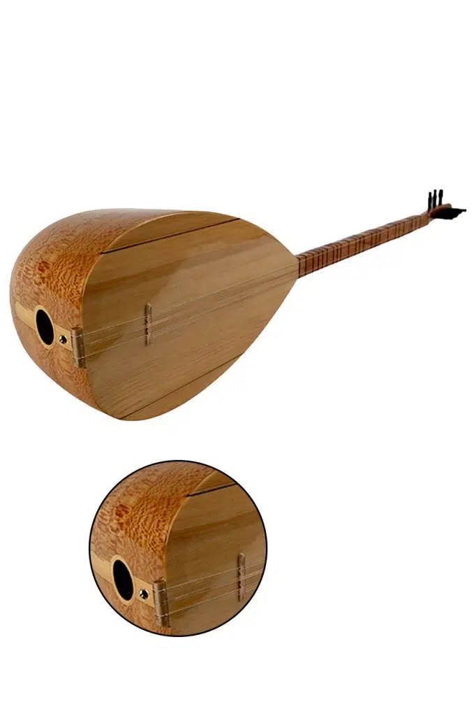 Yonka B-142U Uzun Sap Çınar Ağacı Gövde Kaliteli Gürgen Sap Saz Bağlama Seti