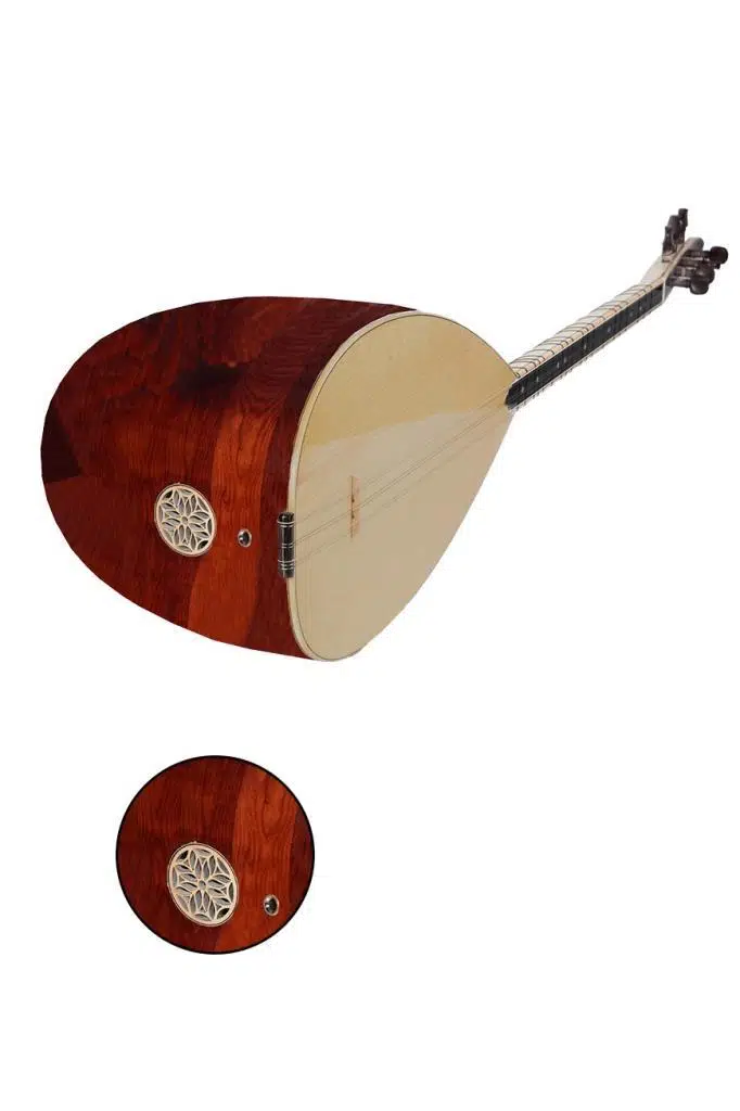 Yonka B-341K Kısa Sap Ardıç Ağacı Sap Gövde Profesyonel Saz Bağlama Seti