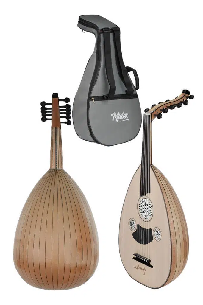 Yonka UD-10K Kelebek Ağacı Ud Abanoz Klavye EL Yapımı Yüksek Kaliteli Ud