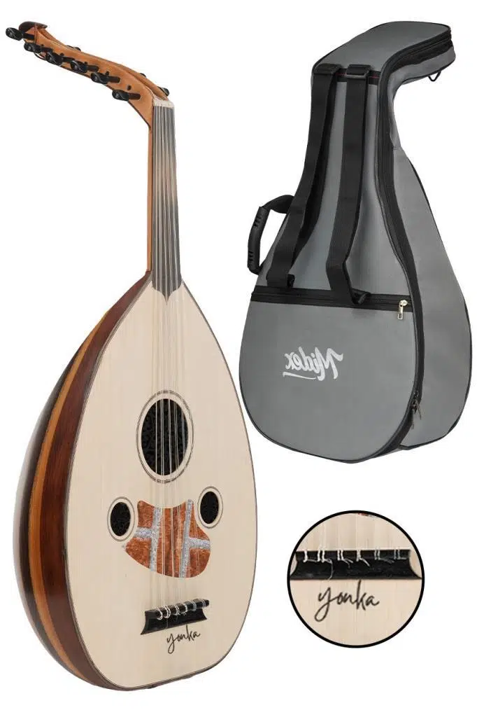 Yonka UD-20CL Ceviz Ladin Ağacı Kaliteli Başlangıç Seviye Ud Seti